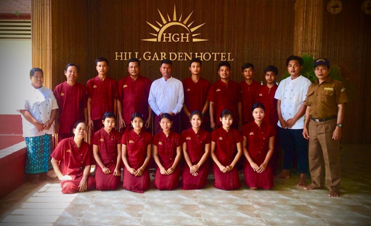 Hill Garden Hotel Chaungtha Bagian luar foto